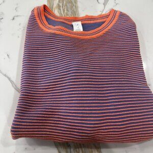 Livi 3/4 Sleeve Striped Sweater
